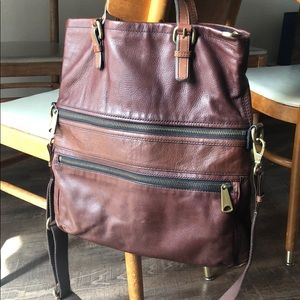 Fossil Leather Bag